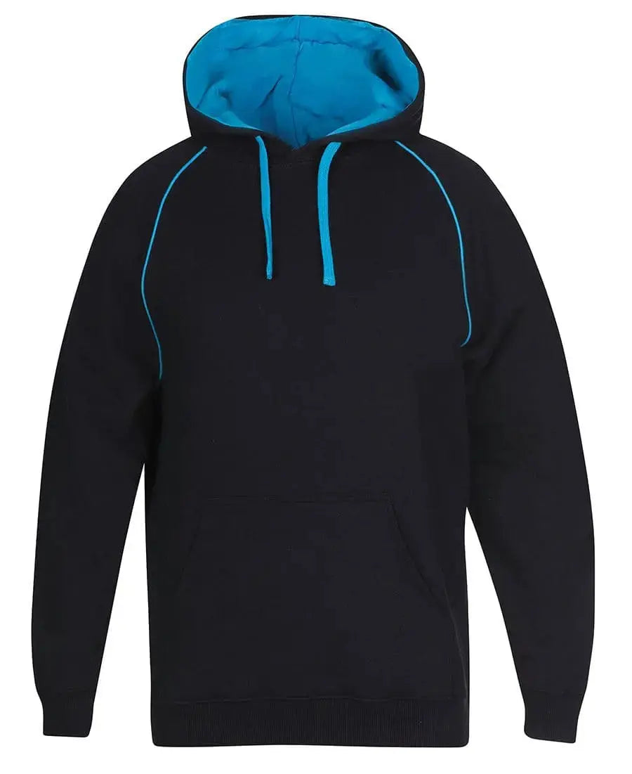 Adult Contrast Fleecy Hoodies 3CFH - Allsorts Workwear